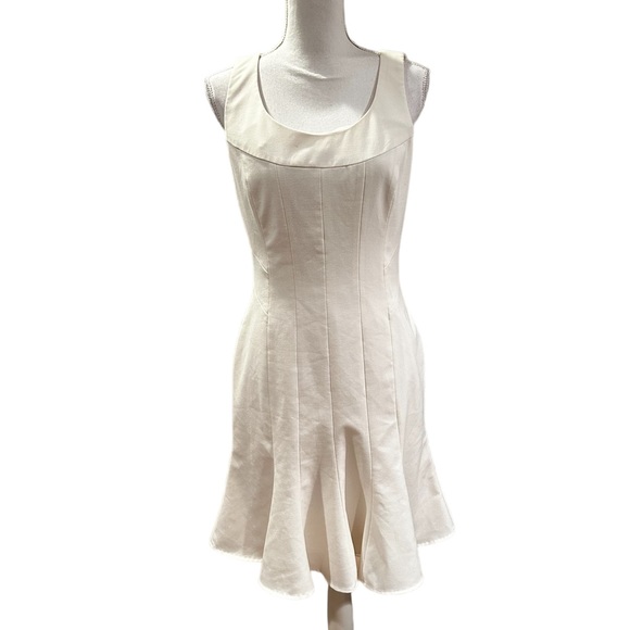 Calvin Klein Cream Sleeveless Dress - Picture 2 of 4